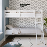 Storkcraft® Long Horn® Convertible Twin-over-Twin Bunk Bed.