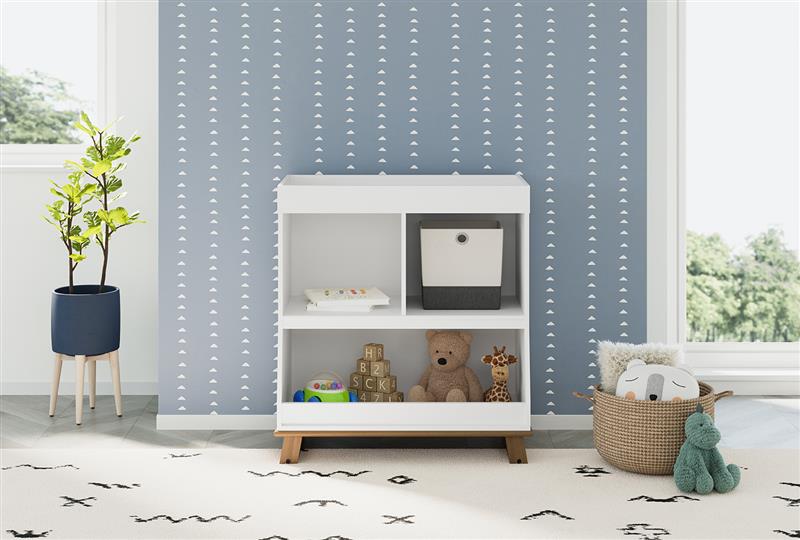 Storkcraft® Modern Convertible Changing Table with Removable Changing Topper.