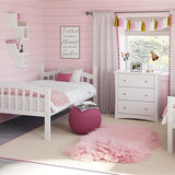 Storkcraft® Long Horn® Convertible Twin-over-Twin Bunk Bed.