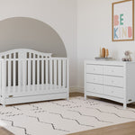 Graco® Solano® 4-in-1 Convertible Crib with Drawer.