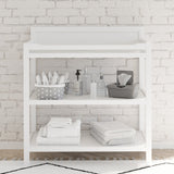 Storkcraft® Alpine Changing Table with Bonus Water-Resistant Changing Pad.