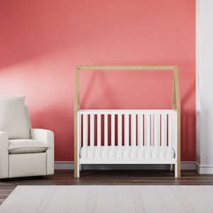 White 6 drawer dresser in nursery