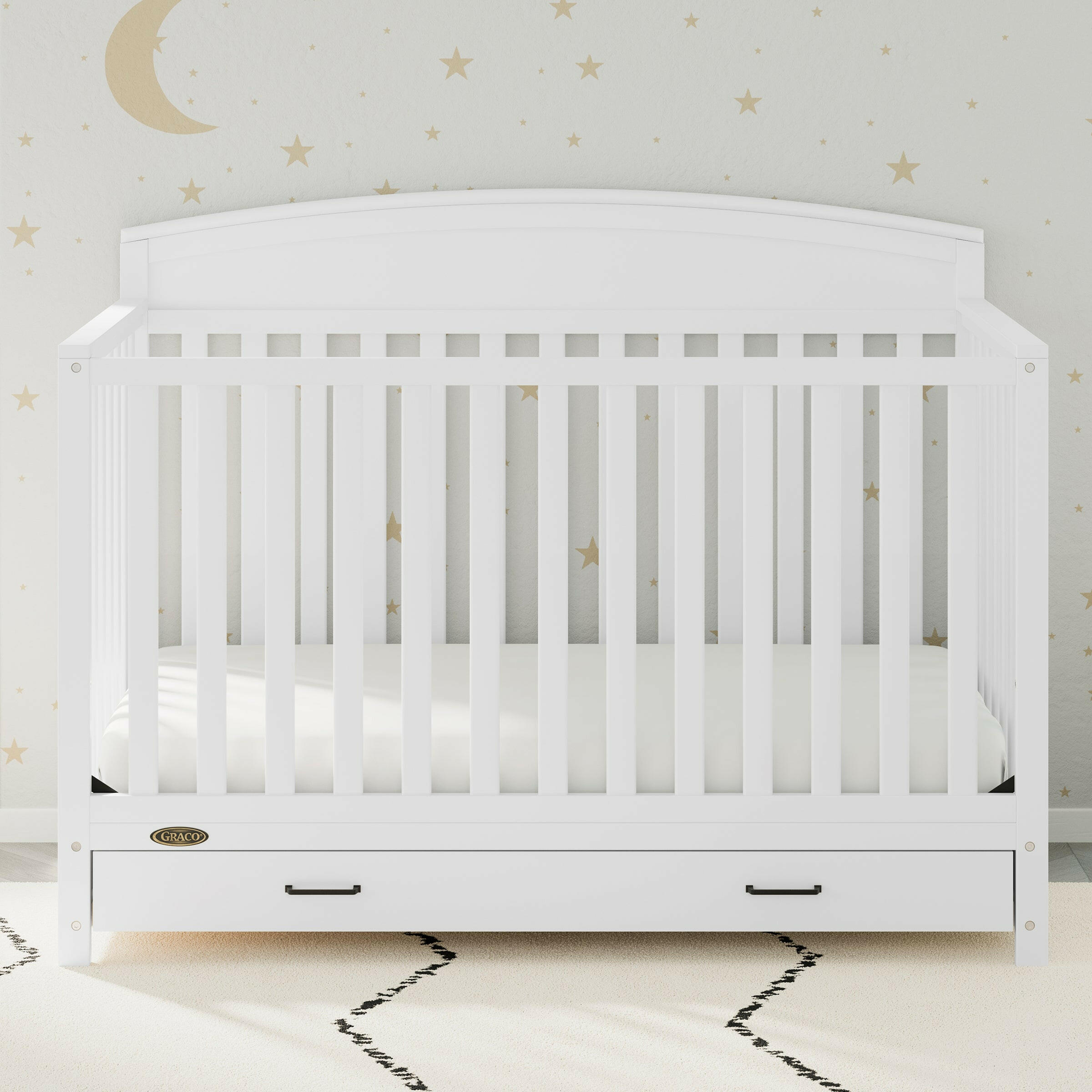 Graco® Benton 5-in-1 Convertible Crib with Drawer.