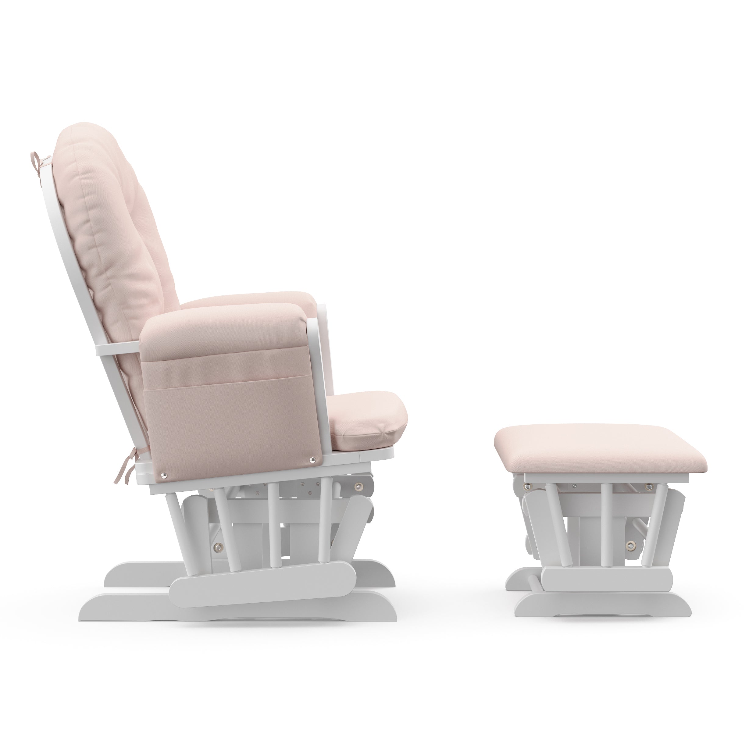 Storkcraft® Premium Hoop® Glider & Ottoman.