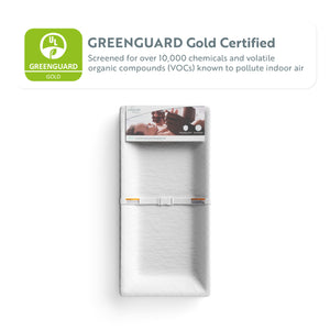 GREENGUARD Gold Certified changing pad