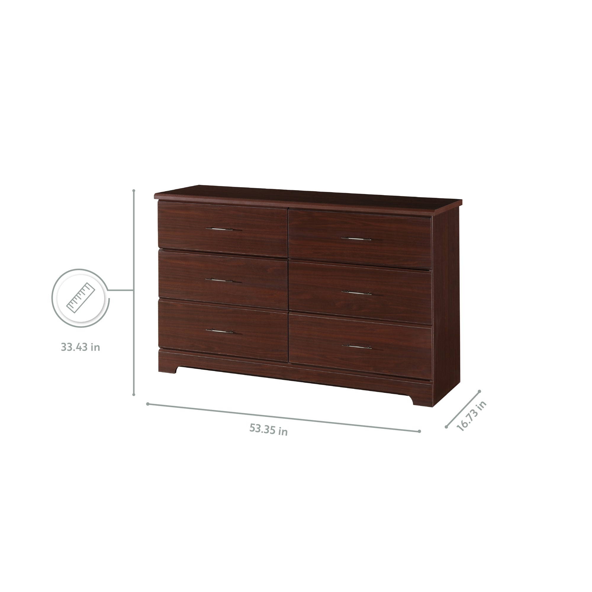 Storkcraft® Brookside 6 Drawer Dresser