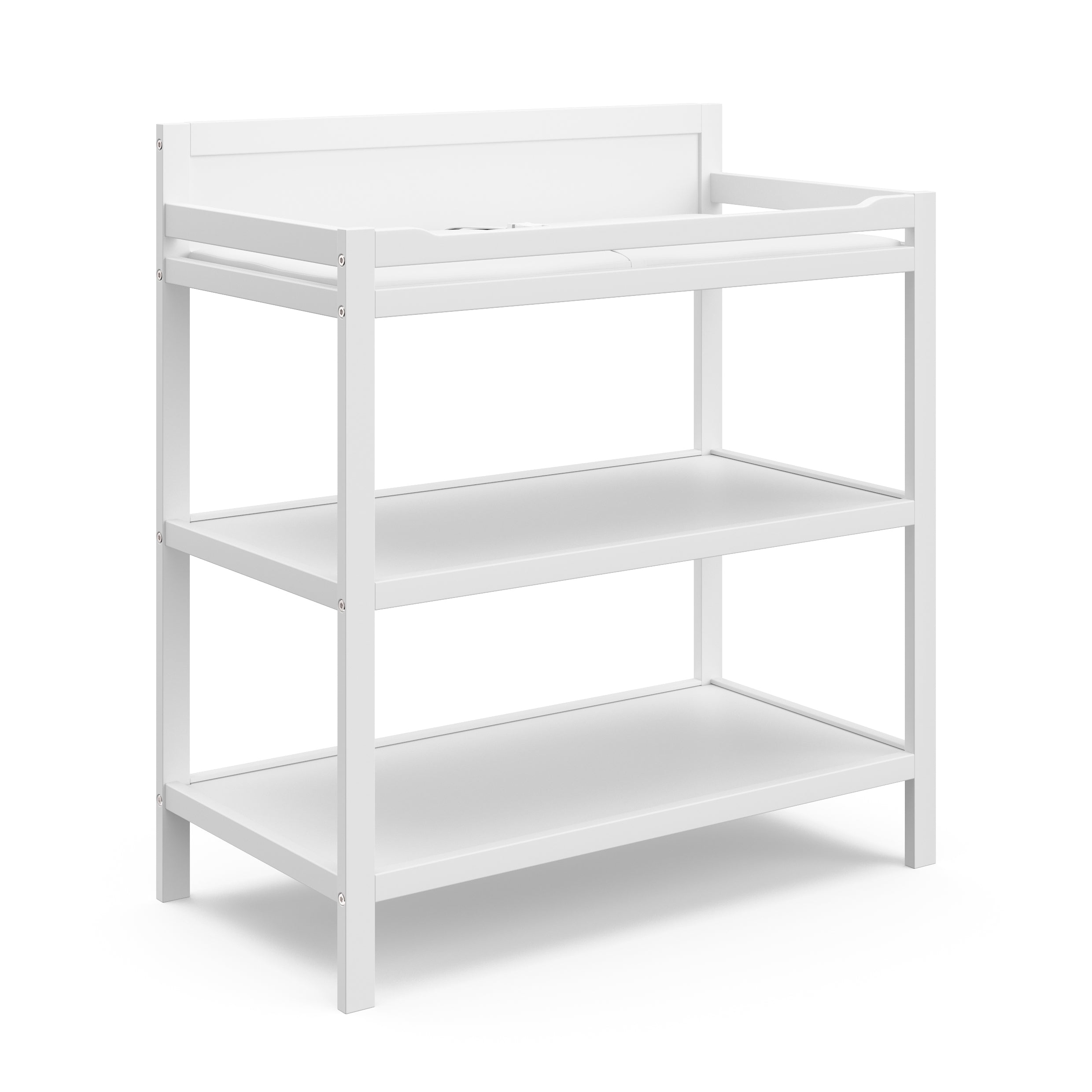 Storkcraft® Alpine Changing Table with Bonus Water-Resistant Changing Pad.