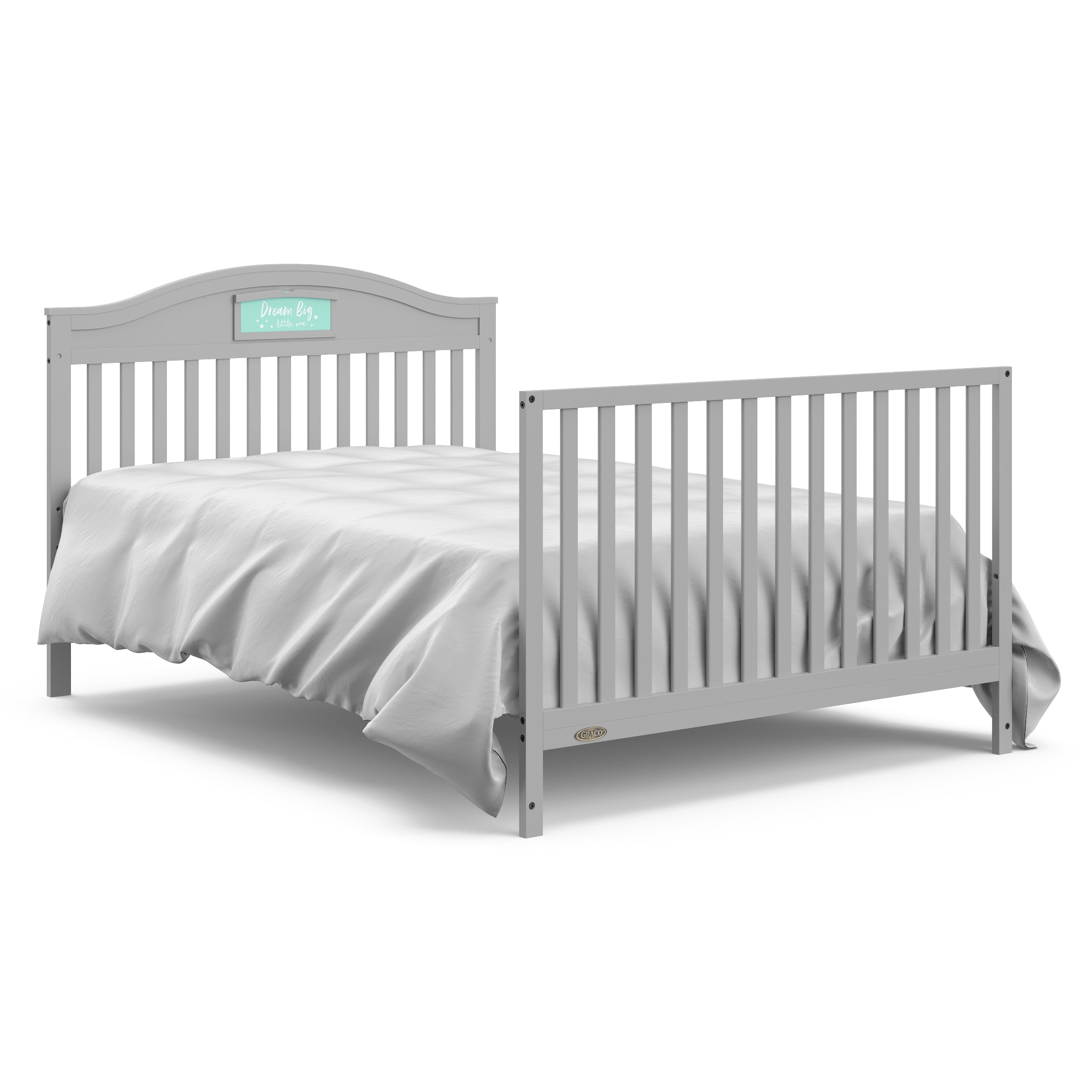 Graco® Story Customizable 5-in-1 Convertible Crib with Drawer.