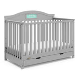 Graco® Story Customizable 5-in-1 Convertible Crib with Drawer.