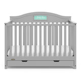 Graco® Story Customizable 5-in-1 Convertible Crib with Drawer.