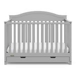 Graco® Story Customizable 5-in-1 Convertible Crib with Drawer.