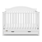 Graco® Story Customizable 5-in-1 Convertible Crib with Drawer.